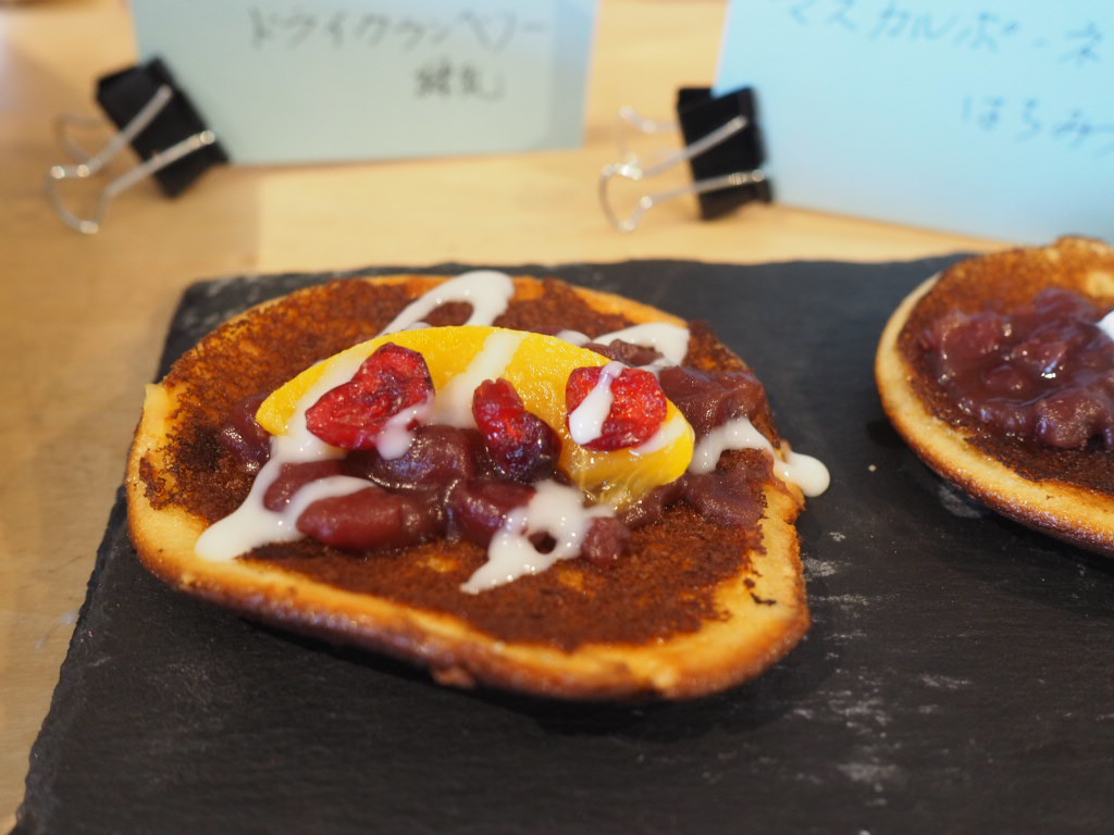 arranged dorayaki