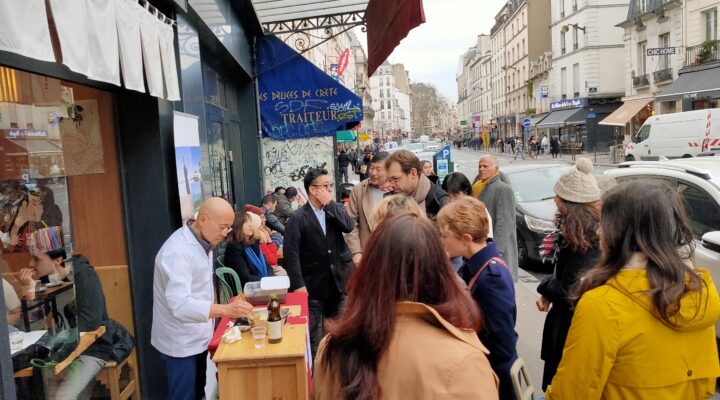 dorayaki event in Paris ,2020.